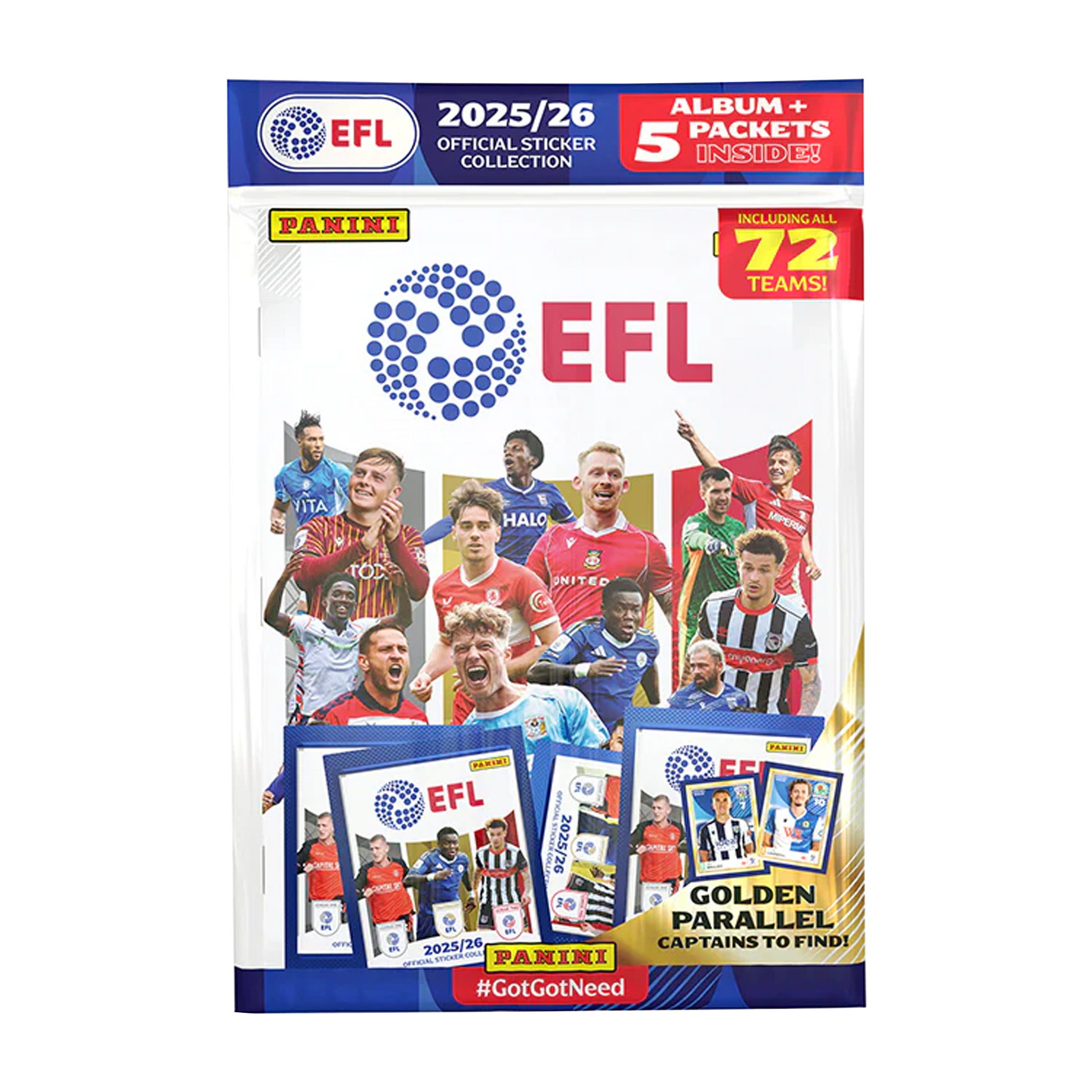 Starter Pack Panini EFL 2025/26 Stickers