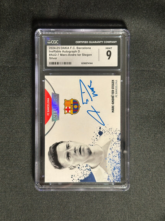 Marc-Andre Ter Stegan On-Card Autograph 62/65 - DAKA Barcelona 2024/25