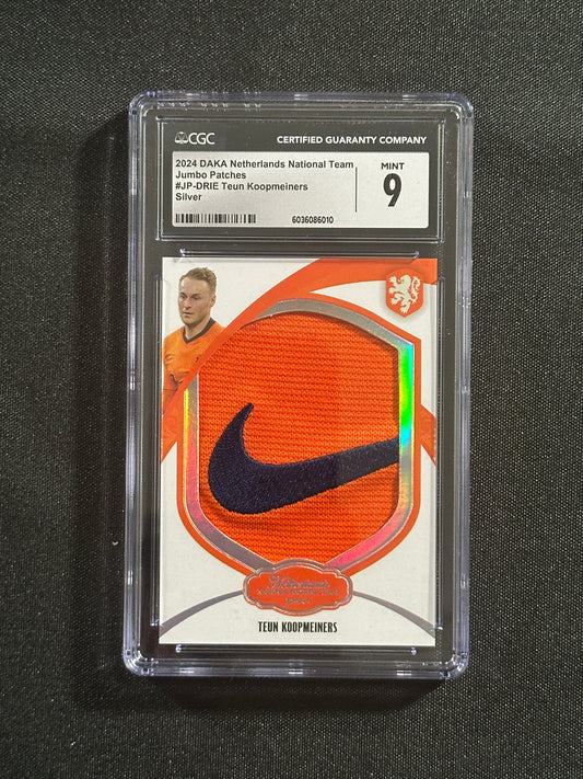 Teun Koopmeiners Patch 03/03 CGC9 - DAKA Netherlands 2024