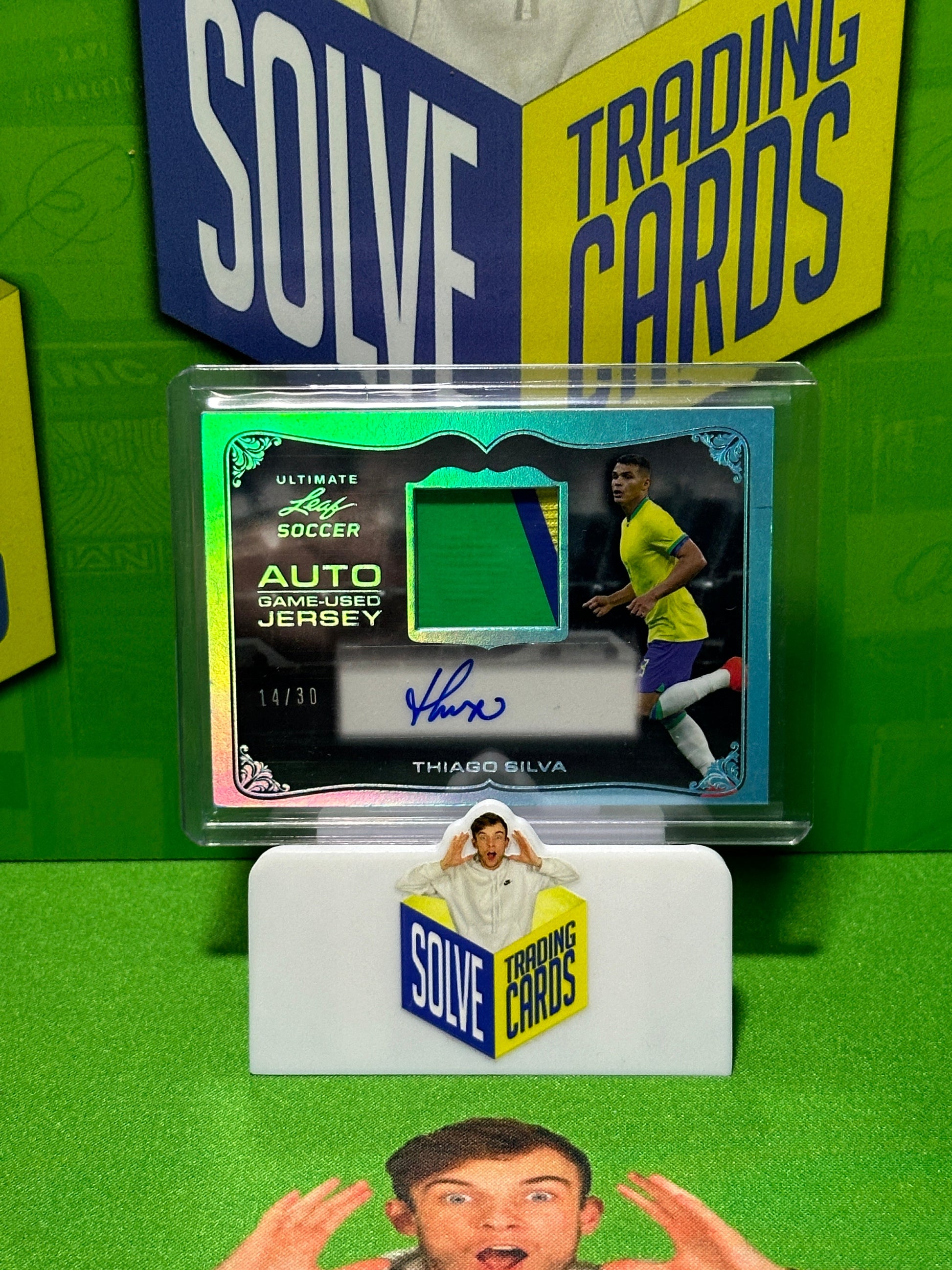 Thiago-Silva-Autograph-Game-Used-Jersey-14-30-Leaf-Ultimate-Soccer-2022