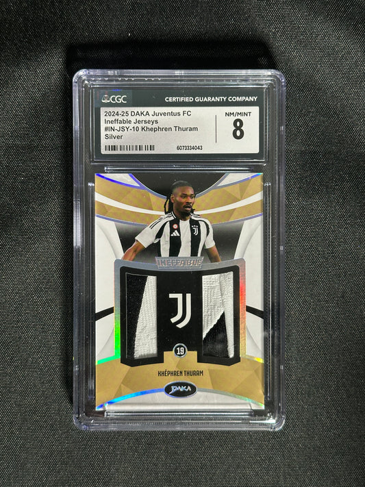 Khephren Thuram Patch 7/50 - DAKA Juventus 2024/25
