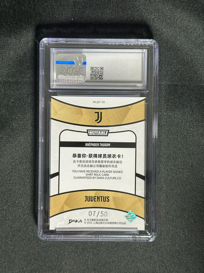 Khephren Thuram Patch 7/50 - DAKA Juventus 2024/25