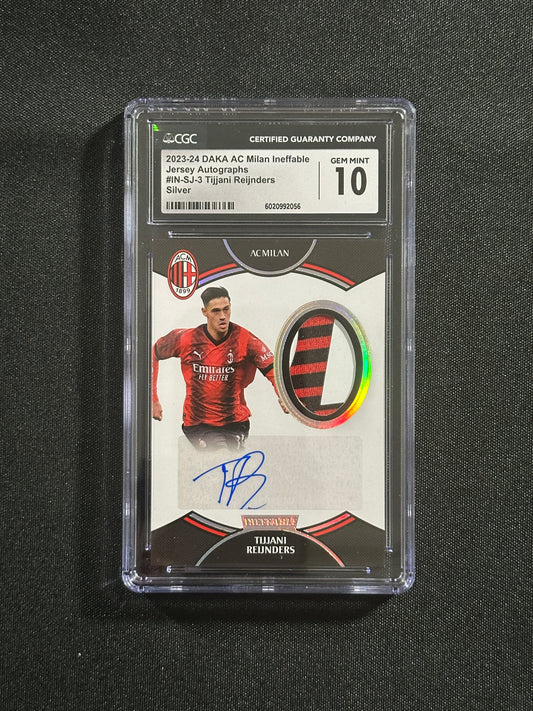 Tijjani Reijnders Autograph 09/29 CGC10 - DAKA AC MIlan 2023/24