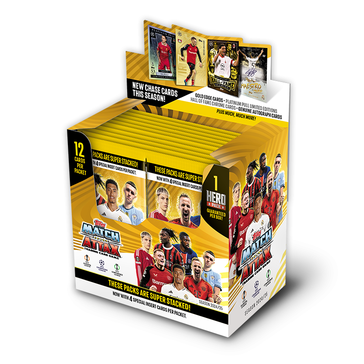 Topps Match Attax 2024/25 包装盒