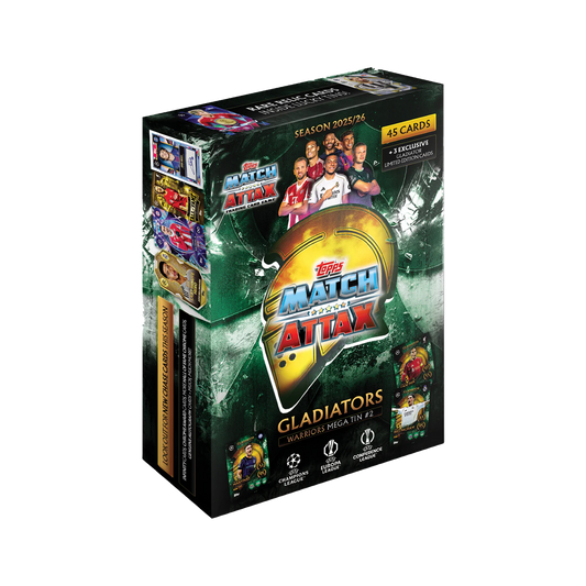 Topps UCC Match Attax 2025/26 Mega Tin – Warriors