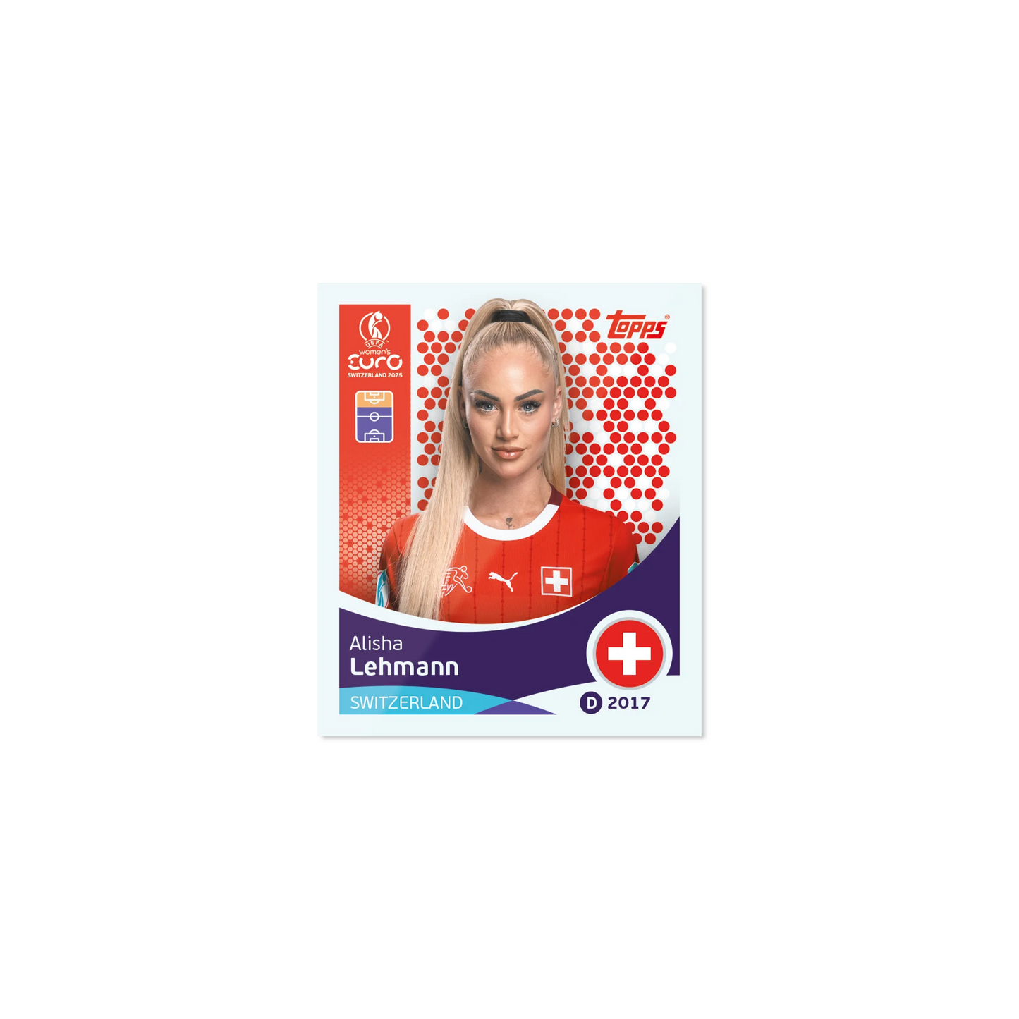 Packet - Topps Women's Euros 2025 Sticker Collection
