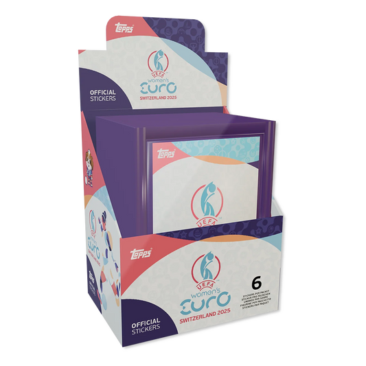 Box of Packs - Topps Women's Euros 2025 Sticker Collection