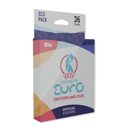 Eco Pack - Topps Women's Euros 2025 Sticker Collection