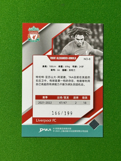 Trent Alexander-Arnold 166/199 - DAKA Liverpool Holocene 2022-23
