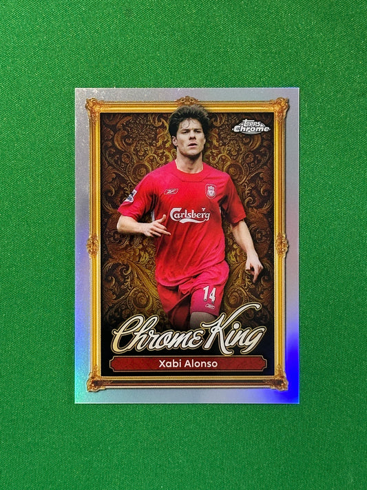 Xabi Alonso Chrome King - Topps Premier League 2026