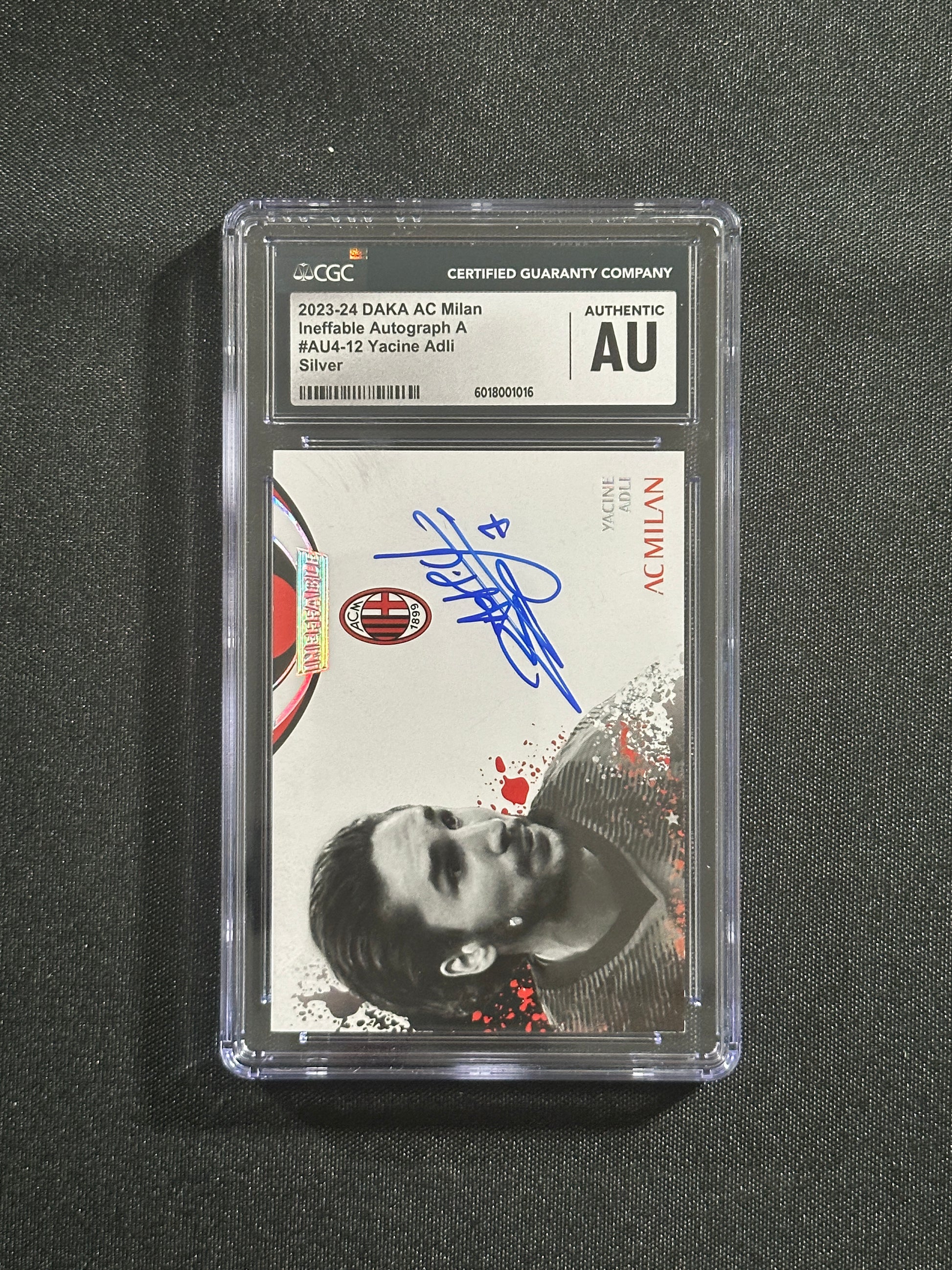 Yacine Adli Autograph 67/90 - DAKA AC Milan 2023/24