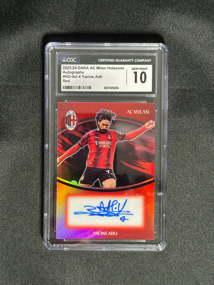 Yacine Adli Autograph 9/35 - DAKA AC Milan 2023/24