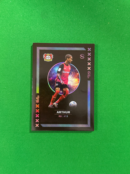Arthur Numbered Parallel 13/99 - Ultimate Dropz Bayer 04 Leverkusen Supernova 2024 - front