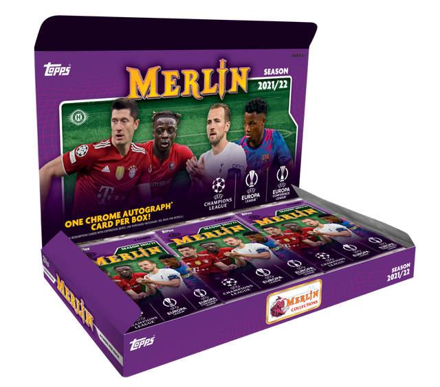 Topps UCC Merlin Chrome 2021/22 Hobby Box