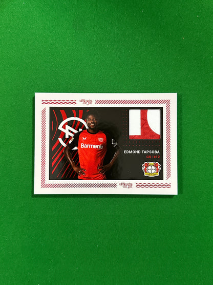 Edmond Tapsoba Match-worn Patch 05/40 - Ultimate Dropz Bayer 04 Leverkusen Supernova 2024 - front