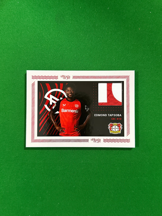 Edmond Tapsoba Match-worn Patch 05/40 - Ultimate Dropz Bayer 04 Leverkusen Supernova 2024 - front