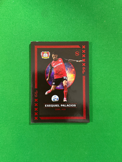 Exequiel Palacios Numbered Parallel 24/27 - Ultimate Dropz Bayer 04 Leverkusen Supernova 2024 - front
