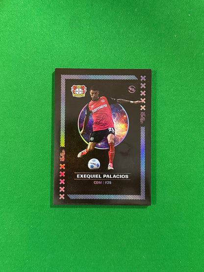 Exequiel Palacios Numbered Parallel 58/99 - Ultimate Dropz Bayer 04 Leverkusen Supernova 2024 - front