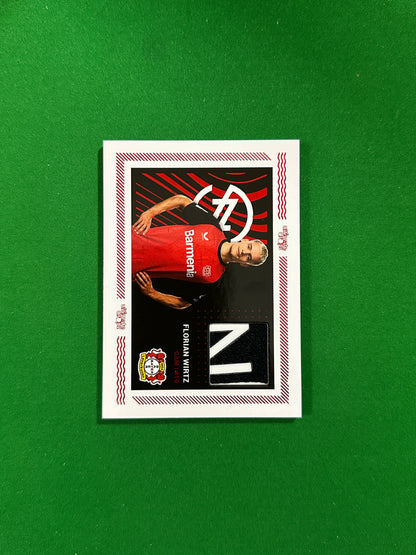 Florian Wirtz Match-worn Patch 12/40 - Ultimate Dropz Bayer 04 Leverkusen Supernova 2024 - front