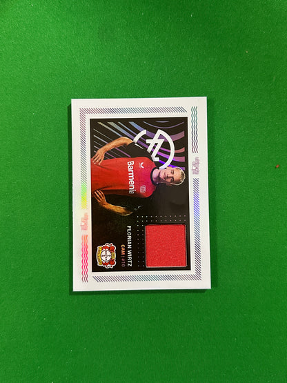 Florian Wirtz Match-worn Patch 29/99 - Ultimate Dropz Bayer 04 Leverkusen Supernova 2024 - front