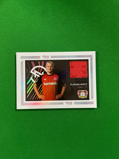 Florian Wirtz Match-worn Patch 49/99 - Ultimate Dropz Bayer 04 Leverkusen Supernova 2024 - front