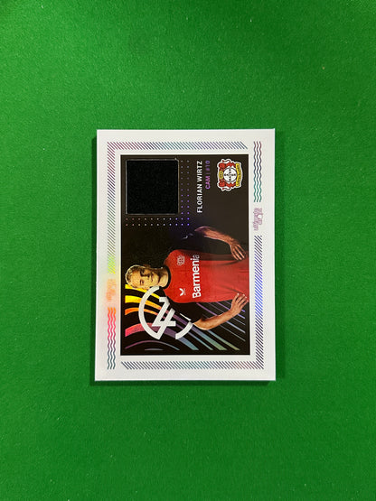 Florian Wirtz Match-worn Patch 51/99 - Ultimate Dropz Bayer 04 Leverkusen Supernova 2024 - front