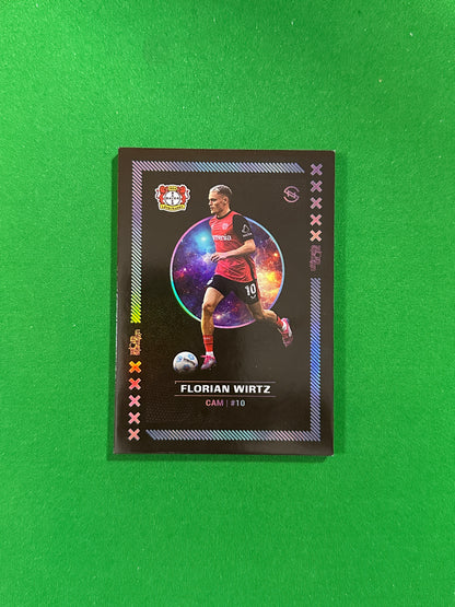 Florian Wirtz Numbered Parallel 32/99 - Ultimate Dropz Bayer 04 Leverkusen Supernova 2024 - front