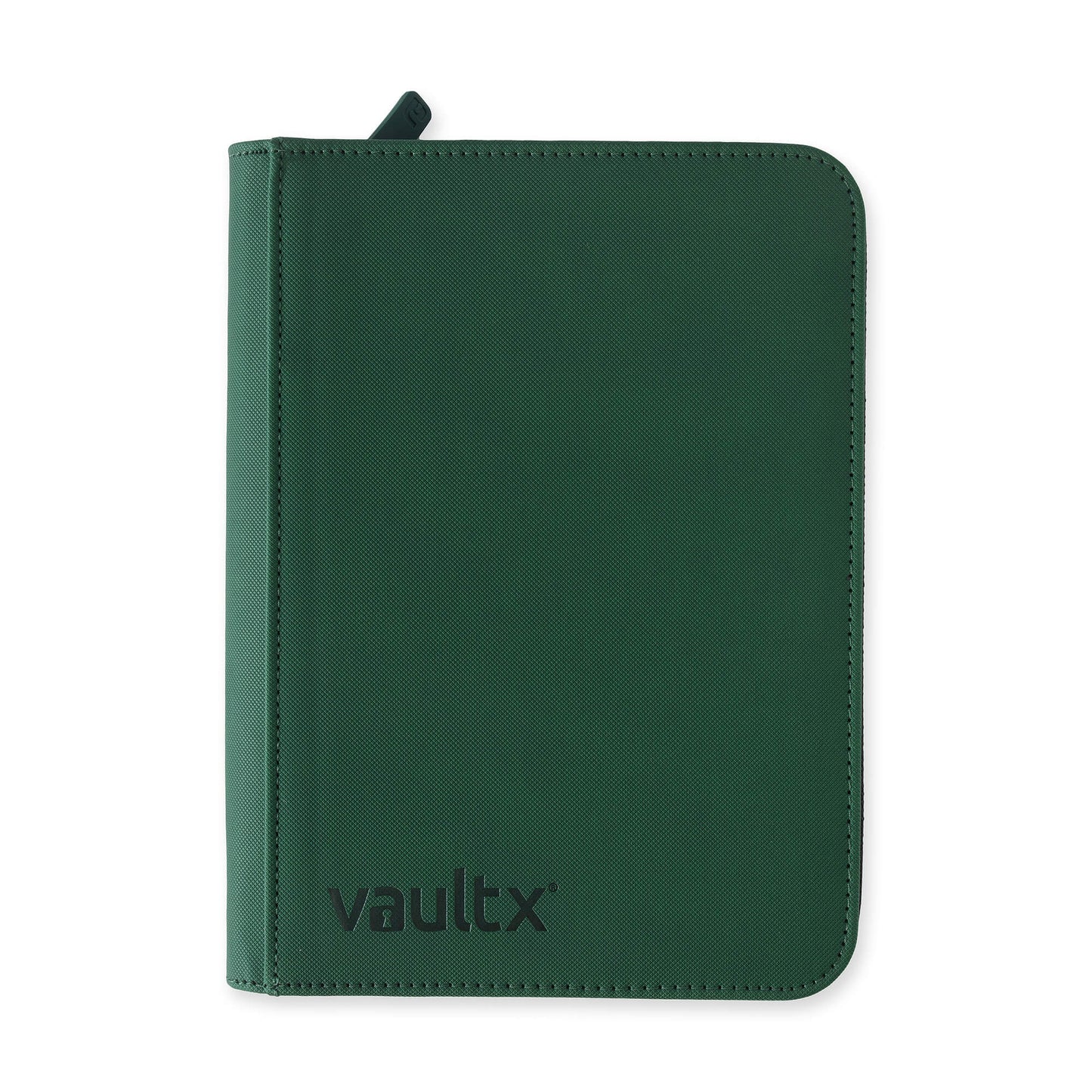 Forest Green Vault X 4-Pocket Exo-Tec Zip Binder - Holds 160 Cards