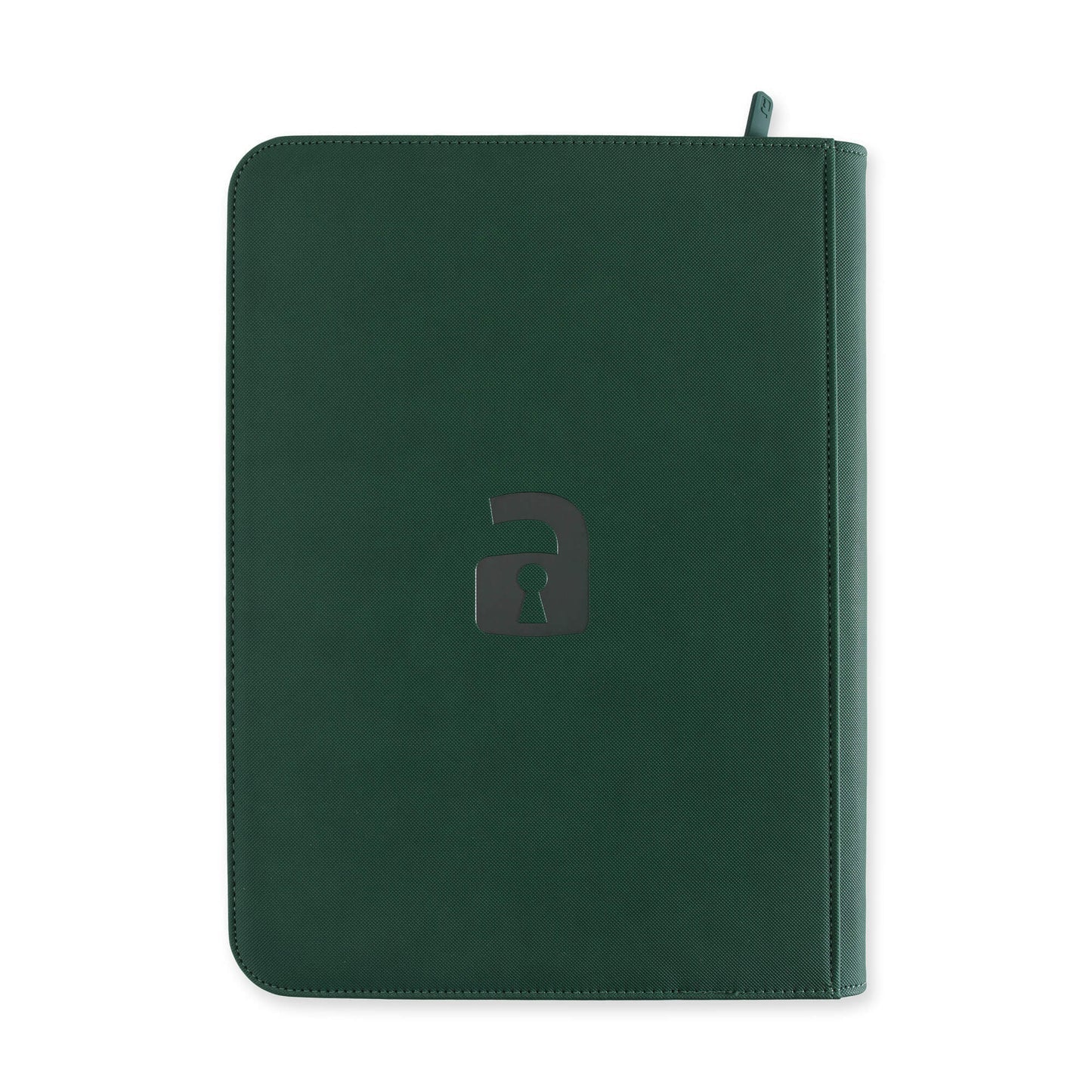Forest Green Vault X 9-Pocket Exo-Tec Zip Binder - Holds 360 Cards