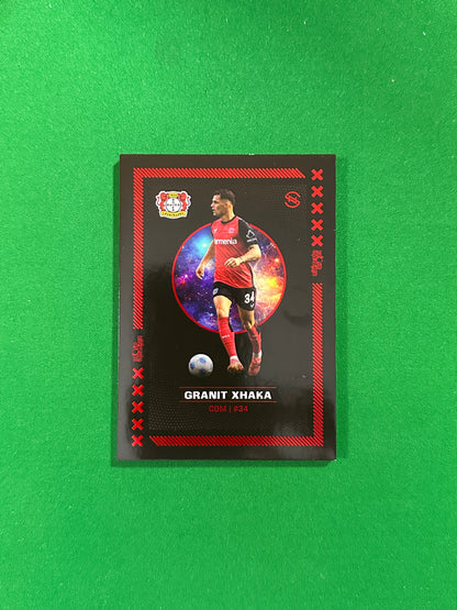 Granit Xhaka Numbered Parallel 27/27 - Ultimate Dropz Bayer 04 Leverkusen Supernova 2024 - front
