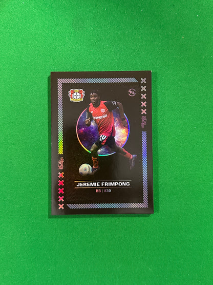 Jeremie Frimpong Numbered Parallel 51/99 - Ultimate Dropz Bayer 04 Leverkusen Supernova 2024 - front