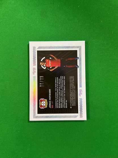Jonas Hofmann Match-worn Patch 88/99 - Ultimate Dropz Bayer 04 Leverkusen Supernova 2024 - back