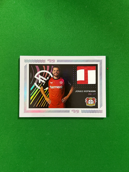 Jonas Hofmann Match-worn Patch 91/99 - Ultimate Dropz Bayer 04 Leverkusen Supernova 2024 - front