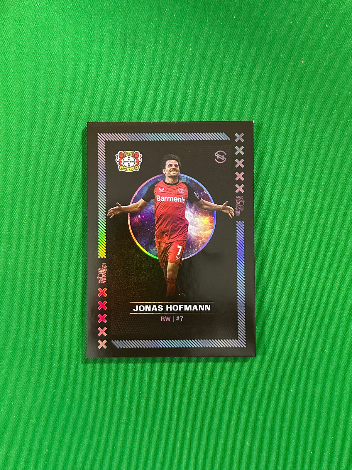 Jonas Hofmann Numbered Parallel 47/99 - Ultimate Dropz Bayer 04 Leverkusen Supernova 2024 - front