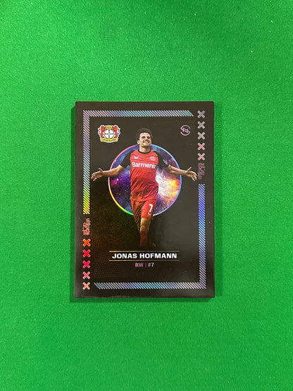 Jonas Hofmann Numbered Parallel 58/99 - Ultimate Dropz Bayer 04 Leverkusen Supernova 2024 - front