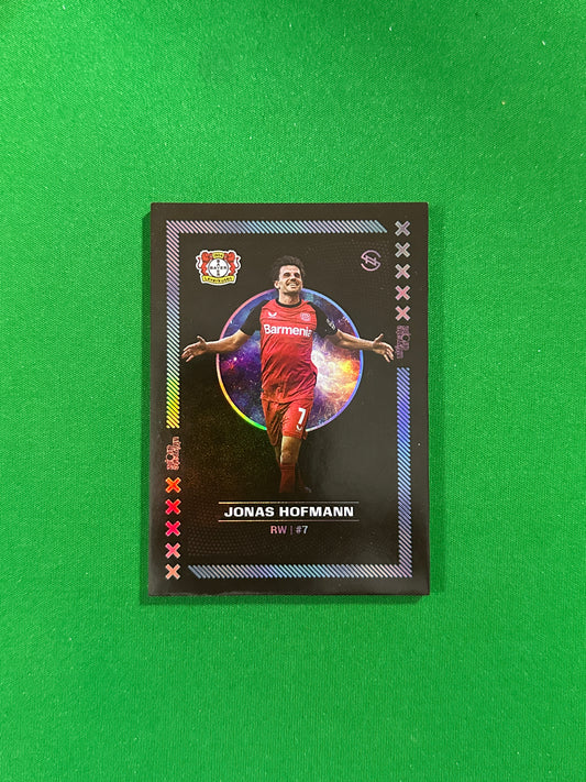 Jonas Hofmann Numbered Parallel 58/99 - Ultimate Dropz Bayer 04 Leverkusen Supernova 2024 - front