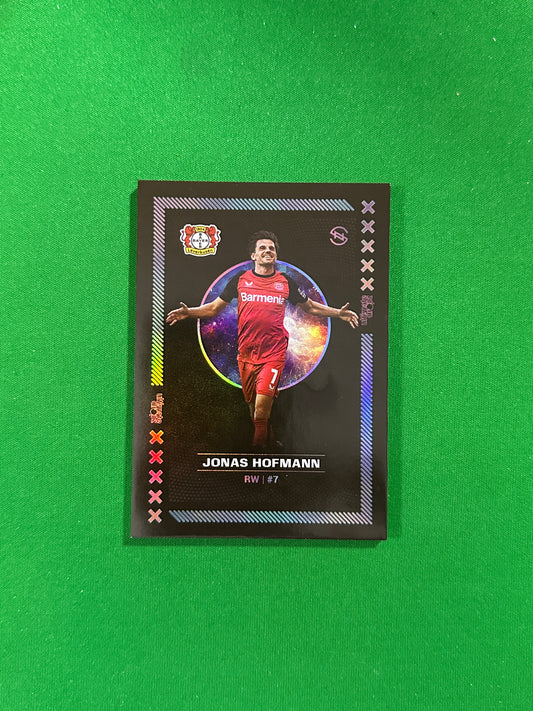 Jonas Hofmann Numbered Parallel 73/99 - Ultimate Dropz Bayer 04 Leverkusen Supernova 2024 - front