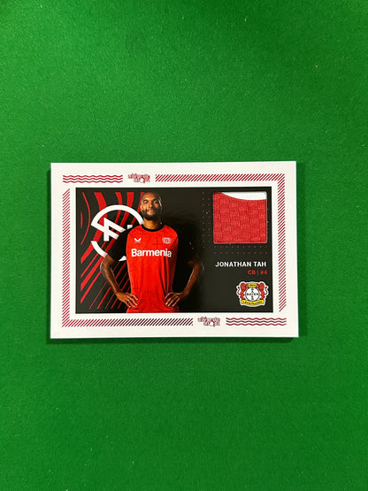 Jonathan Tah Match-worn Patch 23/40 - Ultimate Dropz Bayer 04 Leverkusen Supernova 2024 - front