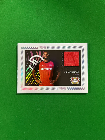 Jonathan Tah Match-worn Patch 97/99 - Ultimate Dropz Bayer 04 Leverkusen Supernova 2024 - front