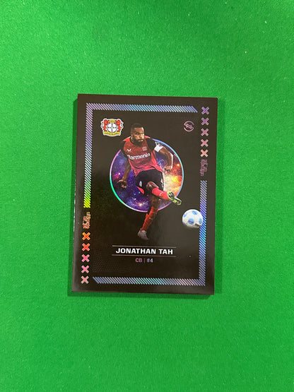 Jonathan Tah Numbered Parallel 79/99 - Ultimate Dropz Bayer 04 Leverkusen Supernova 2024 - front