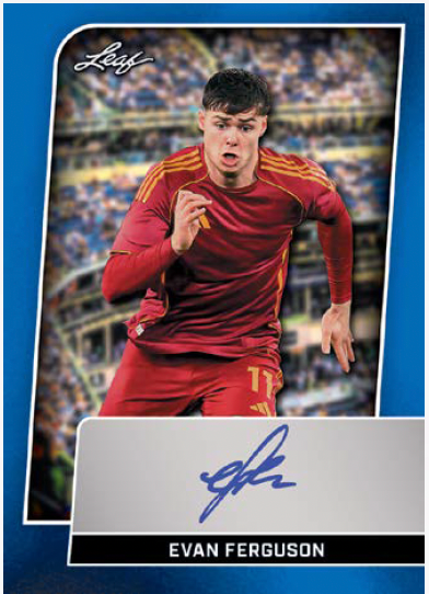 Evan Ferguson autograph advertised in Leaf Mélange supplier email — possible pull, not guaranteed
