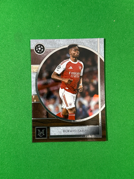 Bukayo Saka Topps Museum UEFA 2025/26 #7 — front