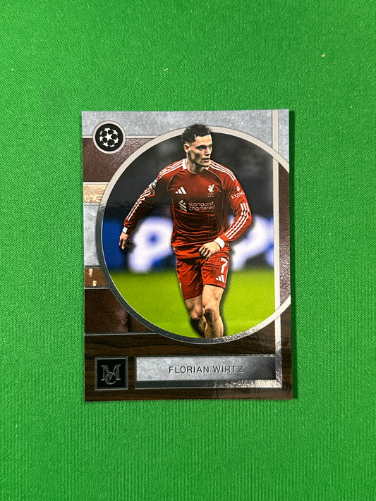 Florian Wirtz Topps Museum UEFA 2025/26 #86 — front