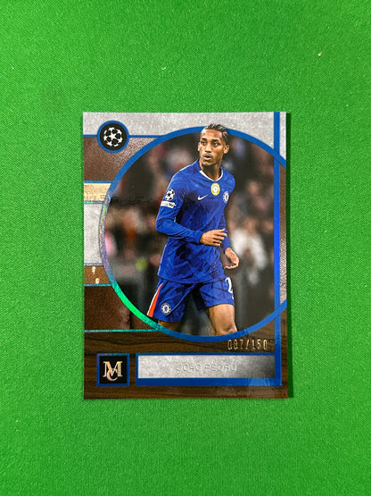 João Pedro Topps Museum UEFA 2025/26 Sapphire 087/150 #39 — front