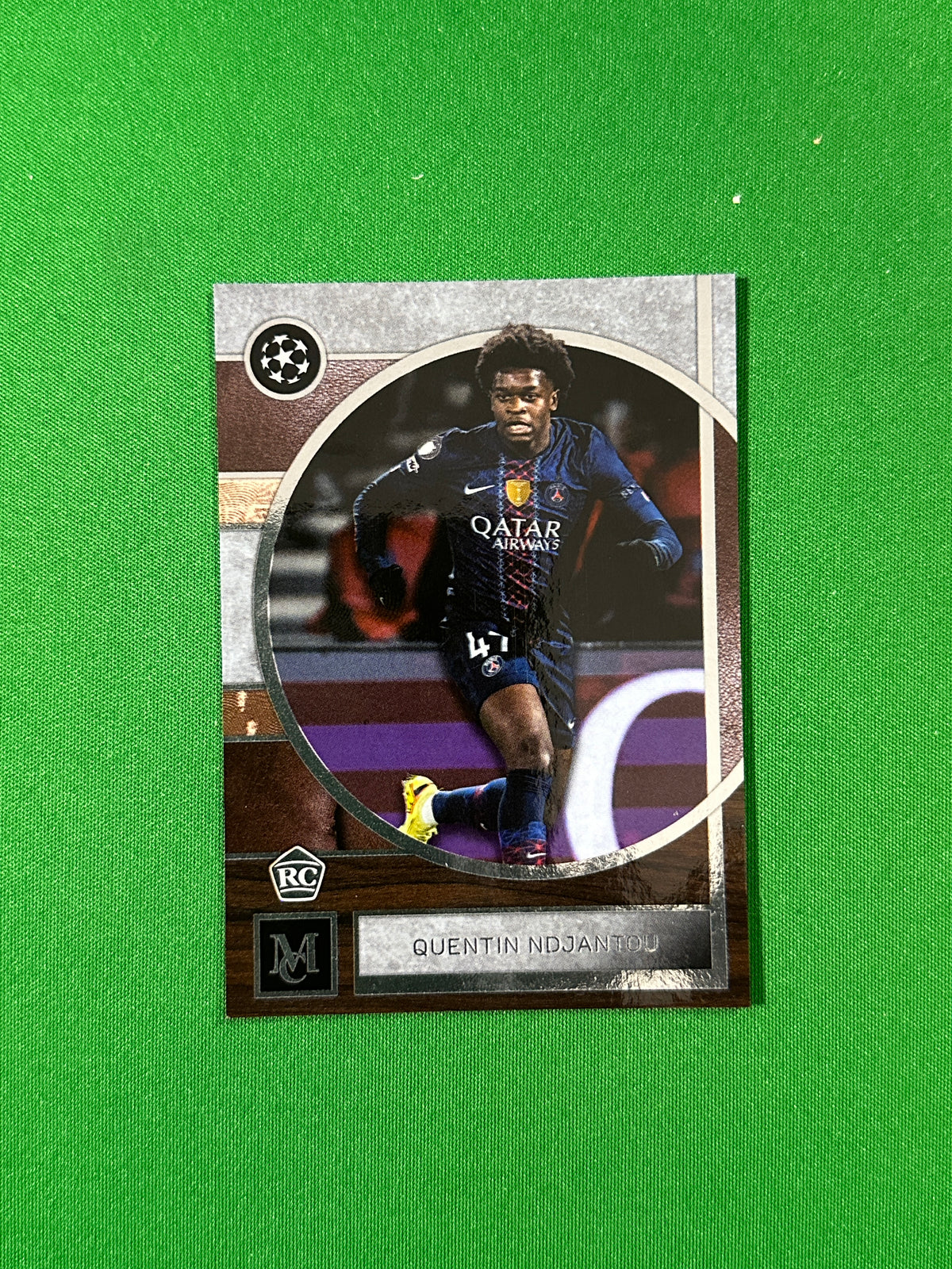 Quentin Ndjantou Topps Museum UEFA 2025/26 #60 — front