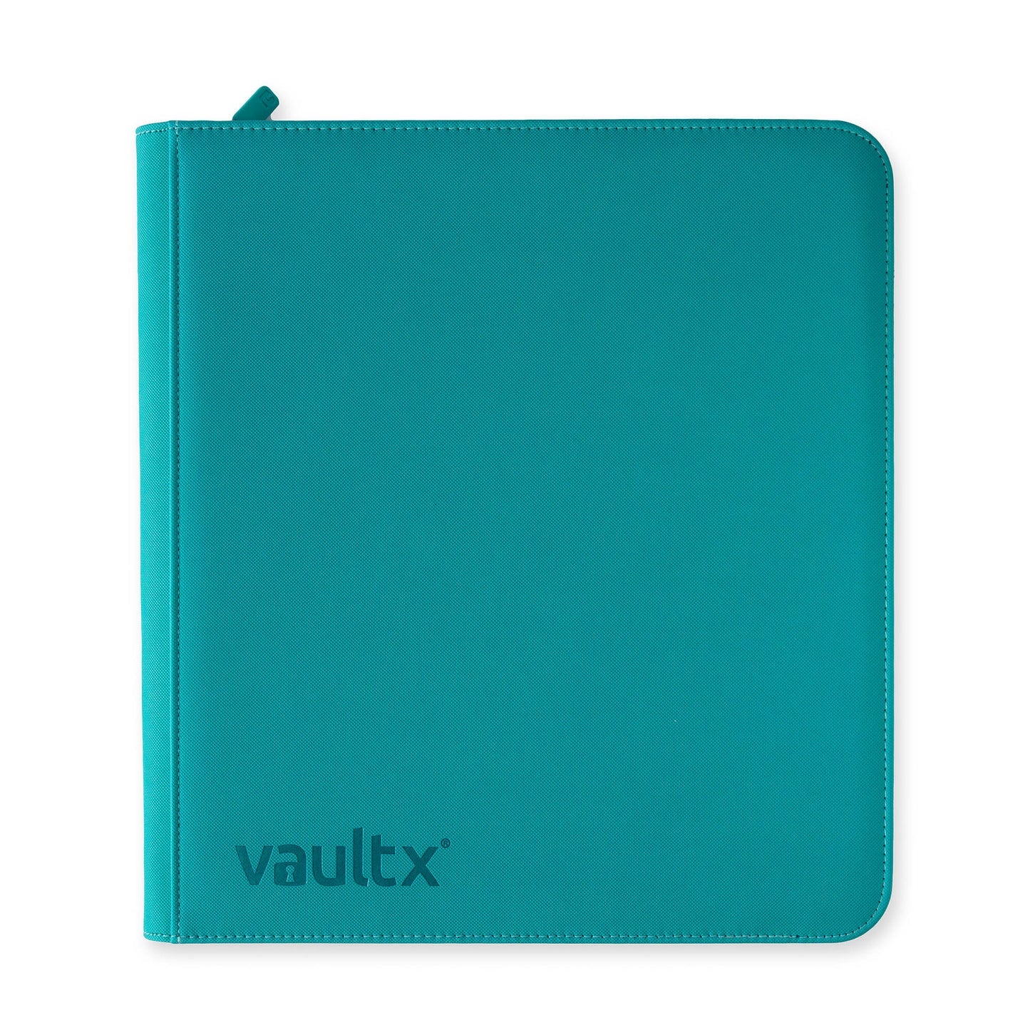 Ocean Blue Vault X 12-Pocket Exo-Tec Zip Binder - Holds 480 Cards