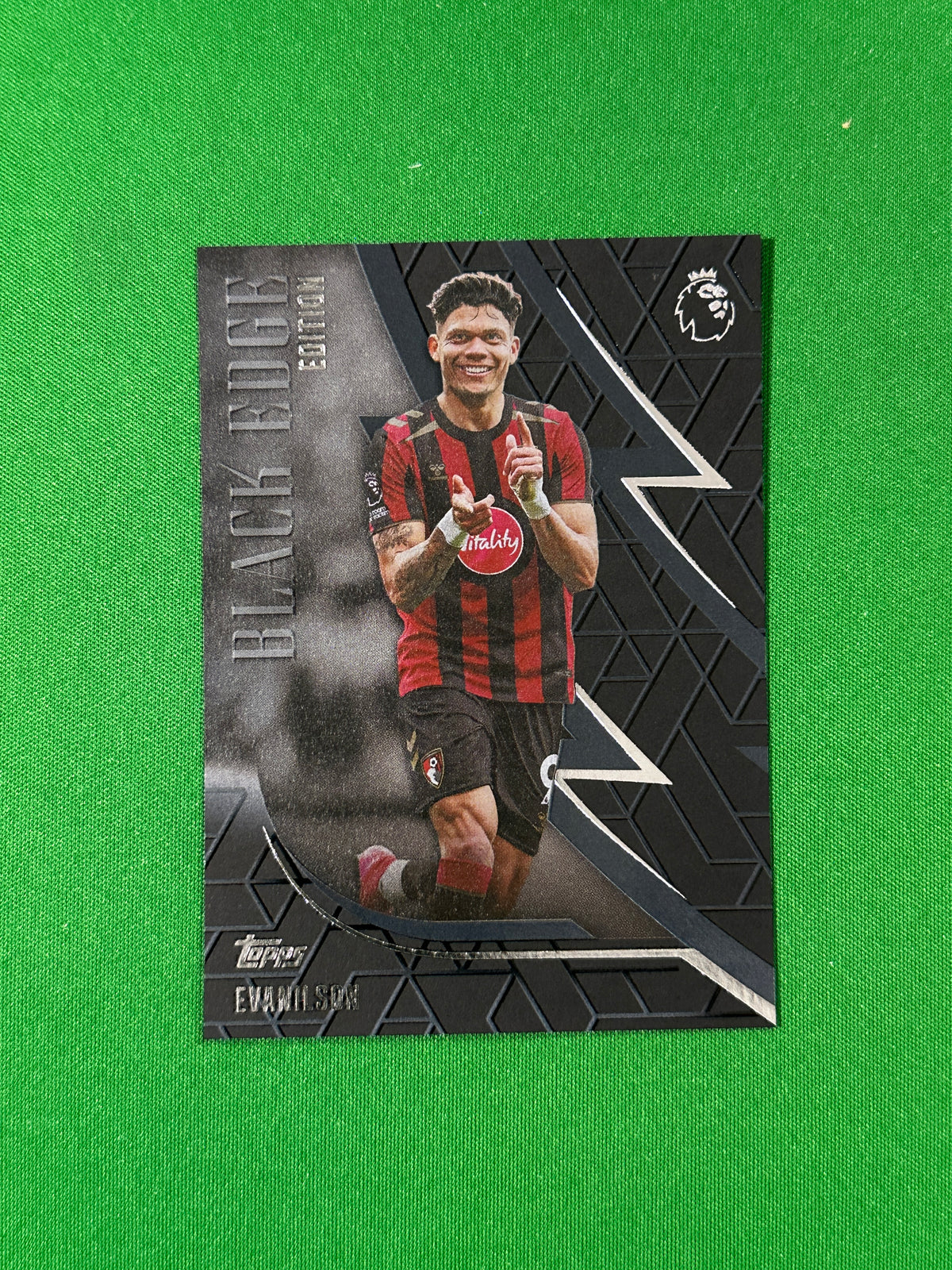 Evanilson Topps Premier League 2026/27 Black Edge #BE-7 — front