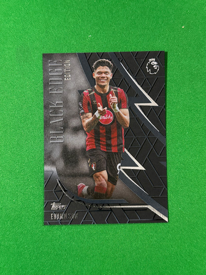 Evanilson Topps Premier League 2026/27 Black Edge #BE-7 — front