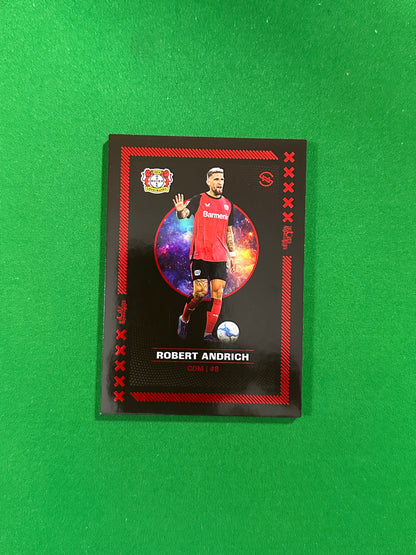 Robert Andrich Numbered Parallel 01/27 - Ultimate Dropz Bayer 04 Leverkusen Supernova 2024 - front