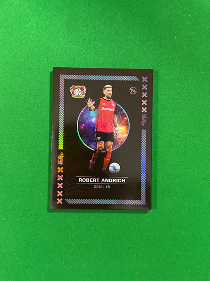 Robert Andrich Numbered Parallel 78/99 - Ultimate Dropz Bayer 04 Leverkusen Supernova 2024 - front